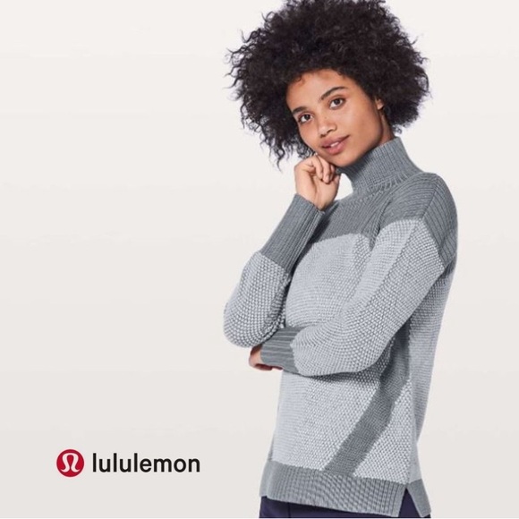 lululemon athletica Sweaters - Lululemon Warm & Restore Sweater Gray